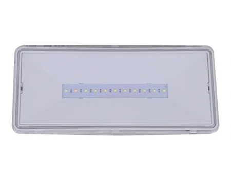 LE515-11    كشاف طوارئ مدمج مع ملصق سهم اتجاه الخروج LED مقاوم للماء والغبار (مزود ب 11 لمبة ليد)