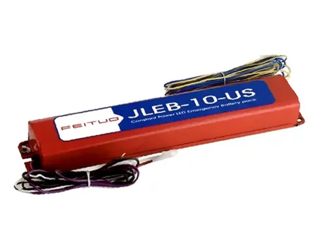 JLEB-10-US   بطارية كشاف طوارئ LED مدمجة (تصميم داخلي مضغوط)