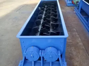 خلاط ثنائي العمود/ خلاط دوّار مزدوج الأعمدة  Double Shaft Mixer