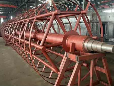 غربال تروميل الأسطواني الدوار Trommel Screen