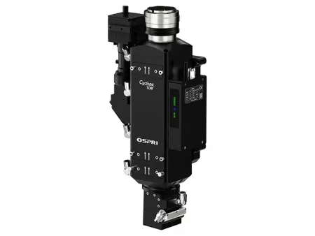 رأس لحام ليزر بقدرة 8 كيلوواط مزود بوحدة قياس ومراقبة دقيقة لدرجة الحرارة 8kW Laser Welding Head with Temperature Monitoring