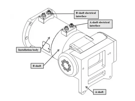 محور دوار لرأس القطع بالليزر للحواف المائلة Rotary Axis for Laser Bevel Cutting Head
