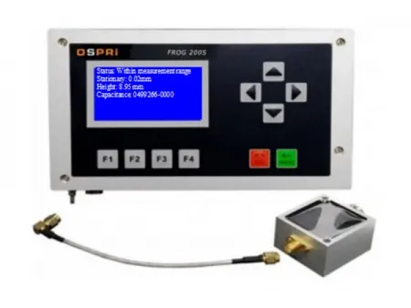 جهاز التحكم في الارتفاع بالتقنية السعوية (لمراقبة وضبط المسافة بين فوهة الليزر وسطح قطعة العمل) Capacitive Height Controller