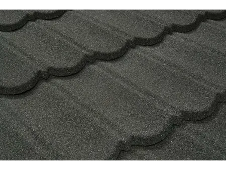 قرميد سقف معدني ذو مظهر حجري Stone Coated Metal Roofing Tiles