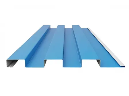 ألواح جدران معدنية مموجة ببروفايل شرائح Metal Great Wall Panels