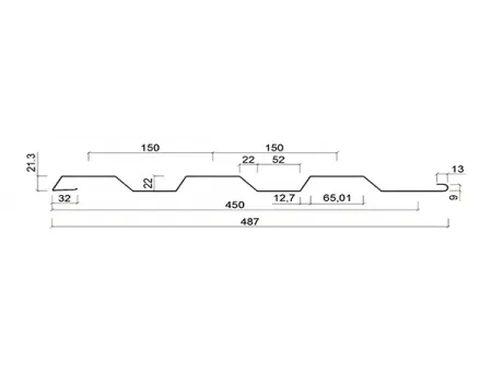 ألواح جدران معدنية ذات تثبيت مخفي Concealed Fastener Metal Wall Panels