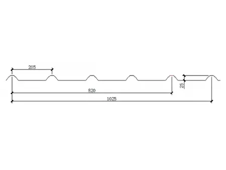 ألواح جدران معدنية مطلية Color-Coated Steel Wall Panels