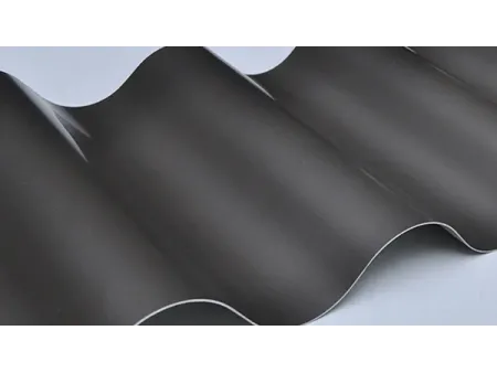 ألواح جدران معدنية ببروفايل مموج Corrugated Profile Metal Wall Panel