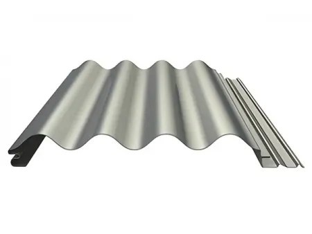 ألواح جدران معدنية ذات تثبيت مخفي  Concealed Fastener Metal Wall Panels