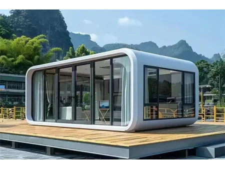 بيوت التخييم الجاهزة Prefabricated Camping Cabins
