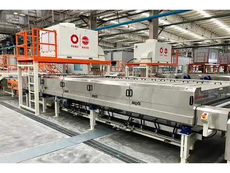 ماكينة أوتوماتيكية أفقية لغسل ألواح الزجاج الشمسي Solar Glass Washing Machine