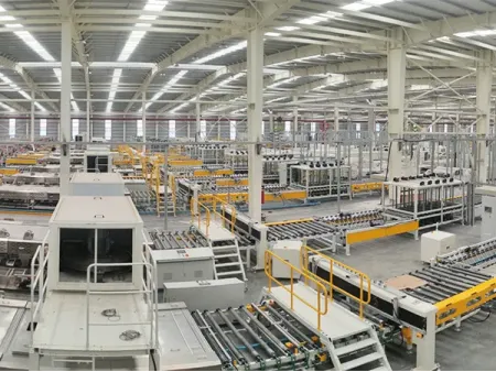 نظام نقل الألواح الزجاجية المسطحة (نظام نقل أوتوماتيكي للألواح الزجاجية المسطحة) Flat Glass Transferring Conveyor