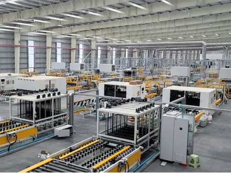 نظام نقل الألواح الزجاجية المسطحة (نظام نقل أوتوماتيكي للألواح الزجاجية المسطحة) Flat Glass Transferring Conveyor