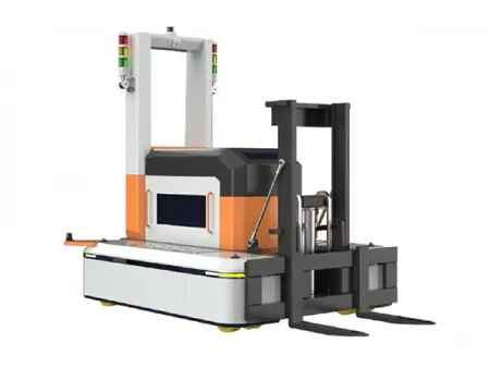 نظام النقل الآلي للألواح والمنتجات الزجاجية (لنقل الزجاج باستخدام المركبات الموجهة آلياً (AGV  AGV Glass Transport System