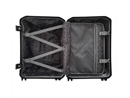 حقيبة سفر بدون سحاب بحجم 22، 26 بوصة 22