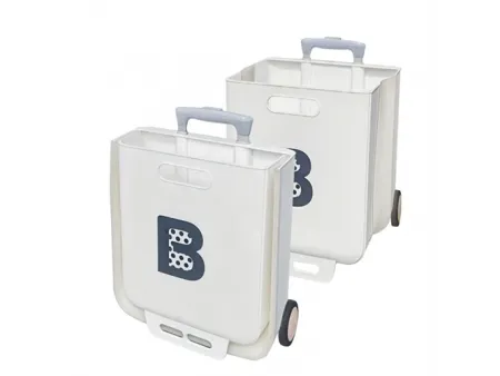 عربة صندوقية قابلة للطي بعجلتين 2-Wheel Foldable Box Trolley