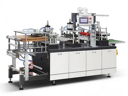 ماكينة تشكيل أغطية البلاستيك  (PS/PET/PVC)