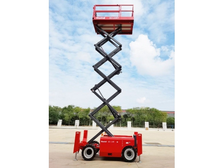 رافعة مقصية سيزر لفت متحركة ذاتية الدفع، سلسلة XE-RT Self-Propelled Rough Terrain Scissor Lift