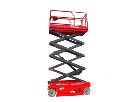 رافعة مقصية كهربائية متحركة ذاتية الدفع، سلسلة XE-W Electric Self-Propelled Scissor Lift