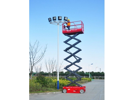 رافعة مقصية كهربائية متحركة ذاتية الدفع، سلسلة XE-W Electric Self-Propelled Scissor Lift