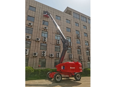 رافعة ذراع تلسكوبي متحركة ذاتية الدفع (رافعة مان لفت)، سلسلة HT200/HT215J Self-Propelled Telescopic Boom Lift