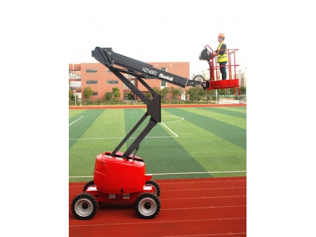 رافعة ذراع مفصيلة متحركة ذاتية الدفع، سلسلة HZ140RT/HZ140JRT Self-Propelled Articulated Boom Lift