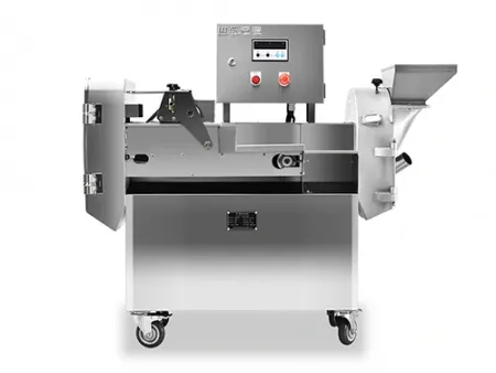 ماكينة تقطيع خضروات متعددة الوظائف ذات رأسين Multifunctional Vegetable Cutting Machine (Double Head)