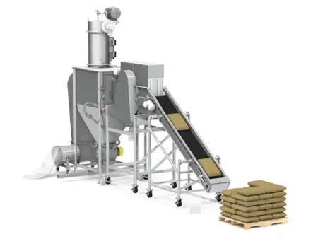 نظام التفريغ الآلي للأكياس Automatic Bag Unloading System