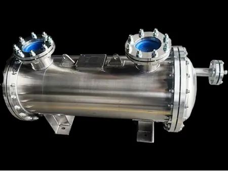 مبادل حراري متعدد الأنابيب للمواد الصلبة السائبة (مبرد أسطواني دوار) Bulk-solids Multi-Tube Heat Exchanger