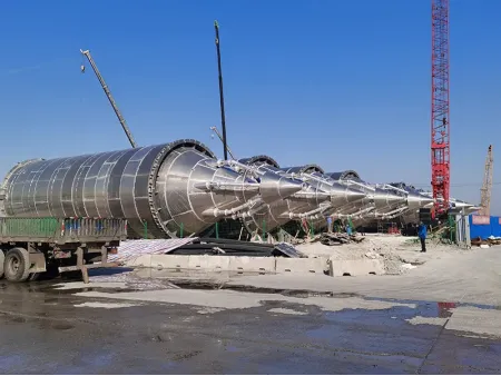 صومعة الخلط المتجانس (لخلط وتجانس المواد الصلبة السائبة) Mixing Silo/Homogenizing Silo