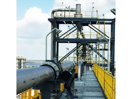 نظام إزالة الغبار والألياف الدقيقة من الحبيبات (عبر تدفق هواء صاعد يولد قوة تنظيف على السطح) Elutriator