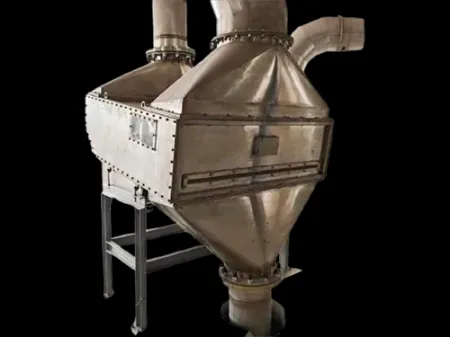 نظام إزالة الغبار (تنظيف المواد الصلبة السائبة عن طريق إزالة الغبار الدقيق والشوائب) Deduster