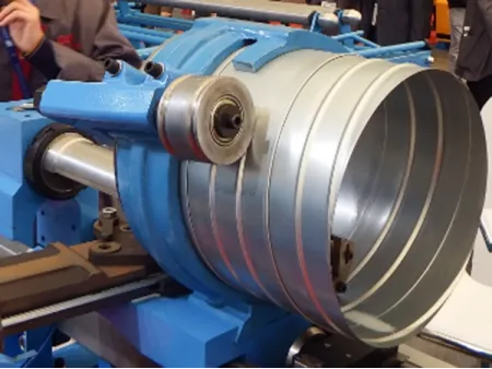 ماكينة تصنيع مجاري هواء حلزونية