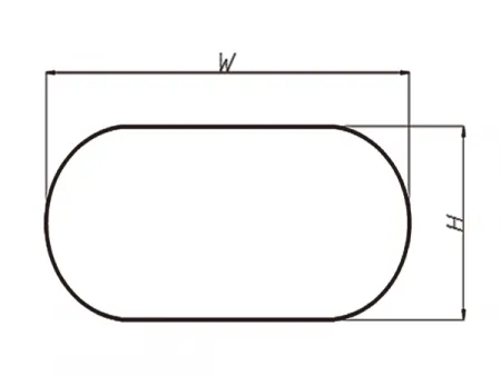 ماكينة تصنيع مجاري هواء بيضاوية (دكت بيضاوي)