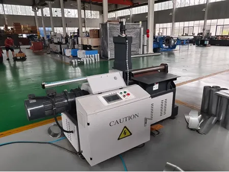 ماكينة CNC لتصنيع مجاري هواء دائرية ذات أسطوانتين (دكتات مستديرة)