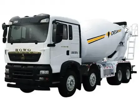 شاحنة خلط خرسانة بشاسيه Sinotruk Concrete Mixer Truck (Sinotruk Chassis)