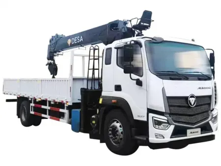 رافعة مثبتة على شاحنة Foton Truck-Mounted Crane (Foton Truck)