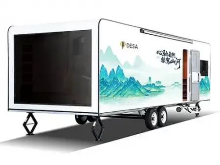 كرفان سحب (سرير كوين) Travel Trailer (Queen Bed)