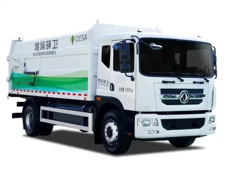 شاحنة جمع القمامة الكهربائية All-Electric Garbage Truck