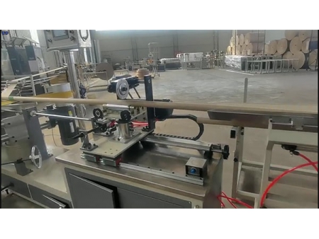 ماكينة تصنيع مواسير ورقية - ذات رأسين، KS-60 2 Head Paper Tube Making Machine