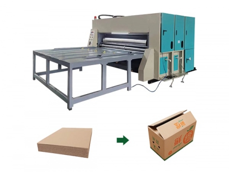 آلة شبه أوتوماتيكية للطباعة والتقطيع بالقالب (داي كت) Printer Die Cutter (Semi-Automatic)