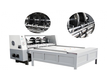 آلة تحزيز دوارة نصف أوتوماتيكية للكرتون المضلع Semi-Automatic Rotary Slotter