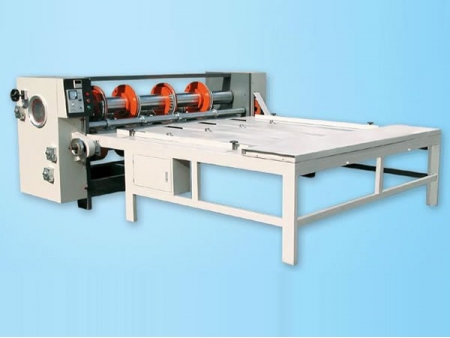 آلة تحزيز دوارة نصف أوتوماتيكية للكرتون المضلع Semi-Automatic Rotary Slotter