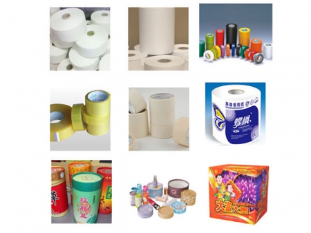 ماكينة تصنيع مواسير ورقية - ذات 4 رؤوس بنظام تحكم ديجيتال، طراز KS-200