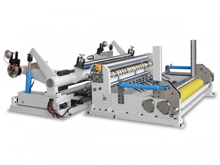 سليتر تقطيع الورق وإعادة اللف في رولات، طراز Ks-1600 B