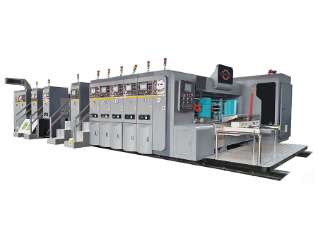 خط إنتاج الكرتون (تحزيز وطباعة فليكسو)، BY-HQ Flexo Printer Slotter, BY-HQ