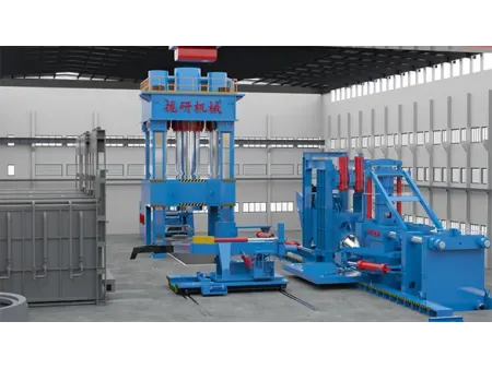 Automatic Seamless Rolled Ring Forging Line
