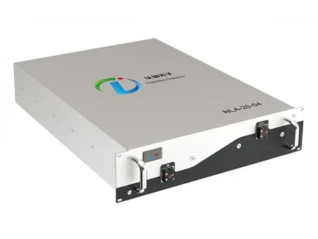NLA-20-04 4-Channel Narrow Linewidth Low-Noise PM Fiber Amplifier