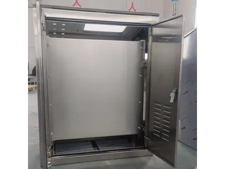 كابينة وحدة تحكم وتشغيل مستقلة قائمة (تصميم هندسي شكل بيانو)، سلسلة CBAP Freestanding Operator Console Enclosure (Piano Type Enclosure)