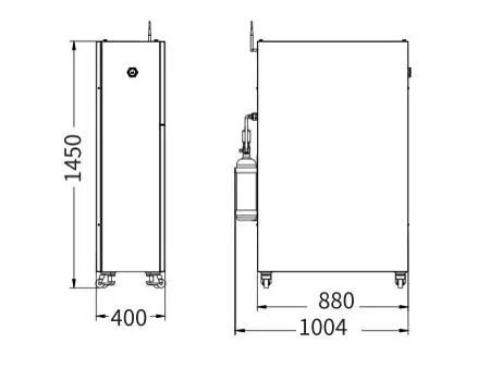 نظام تخزين الطاقة الاحتياطية (مع نظام إدارة البطارية) Energy Storage Cabinets